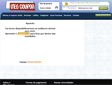 Tablet Screenshot of meucoupon.com